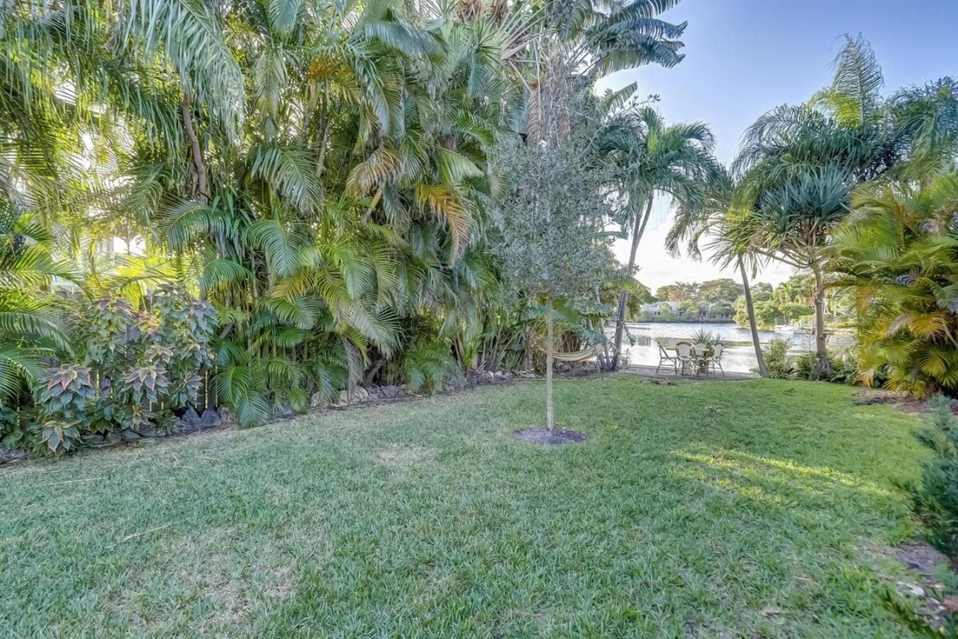 Waterfront Apartment Private Patio Pool فورت لودرديل المظهر الخارجي الصورة
